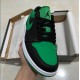 Air Jordan 1 Low Black Lucky Green